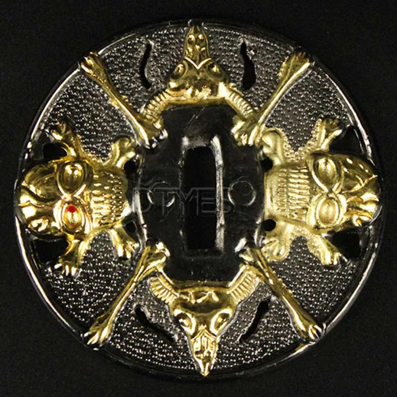Сплав японские аксессуары для мечей Tsuba Красивая защита для катаны вакизаши Танто 3,2 см ширина(около хабаки) лезвие Al01-Al32