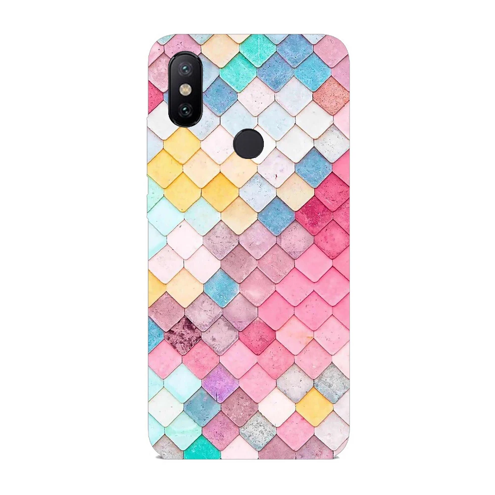 Чехол Xiaomi Mi A2 Lite силиконовый чехол из мягкого ТПУ для телефона Coque Funda Capa |