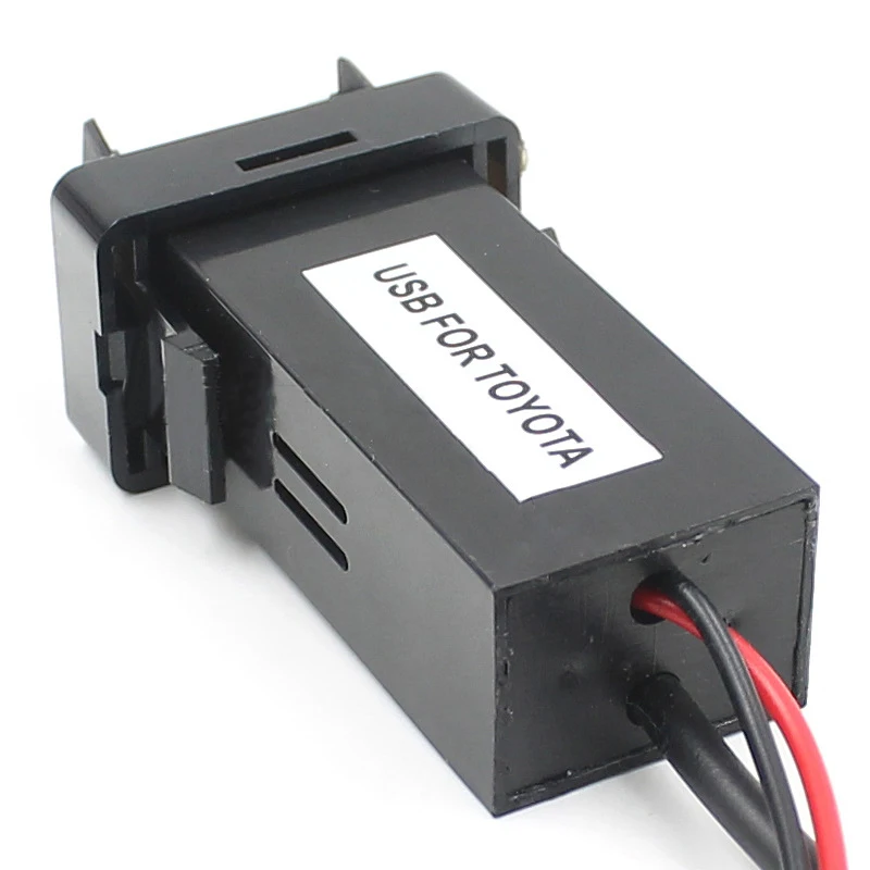 Doub USB Автомобильное Зарядное Устройство Адаптер + Аудио Порт 5 В 2.1A Оригинальное