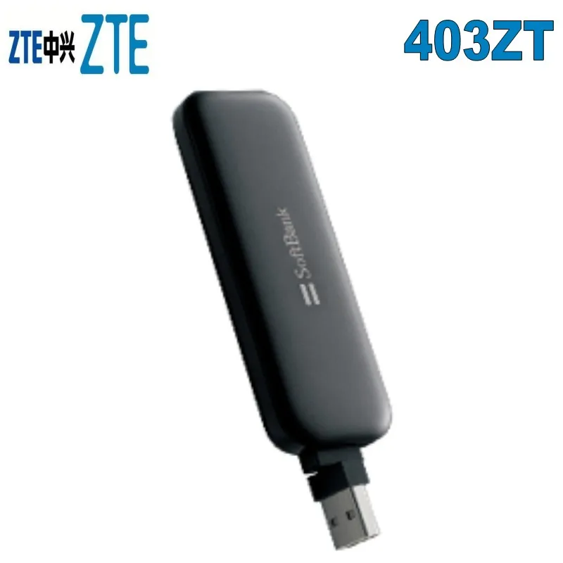 ZTE Softbank 403ZT 4G LTE USB Dongle Cat6 300mbps модем Мобильный широкополосный бесплатная