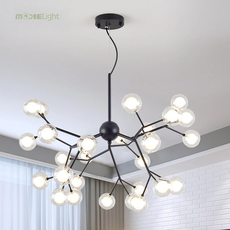 Современный светодиодный подвесной светильник в скандинавском стиле с