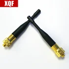 XQF 2 шт., лидер продаж, фотография, Женская однодиапазонная антенна UHF, металлическая головка для BAOFENG BF- UV5R, фотография, двухстороннее радио
