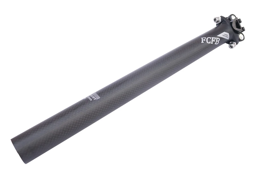 Подседельный штырь из углеродного волокна 2017 FCFB черный/серебристый 0 мм