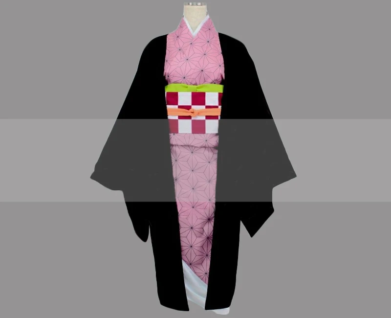 Костюм для костюмированной вечеринки Kimetsu no Yaiba Nezuko Kamado кимоно|Костюмы аниме| |