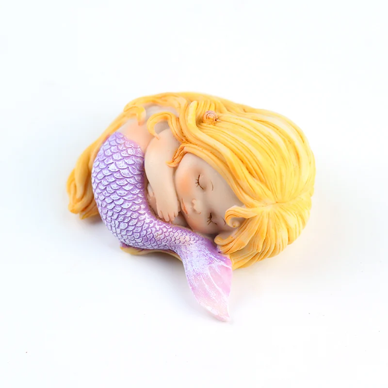 

3D Silicone Soap Candle Mold Mermaid Doll Mould Handmade Crafts Polymer Tool