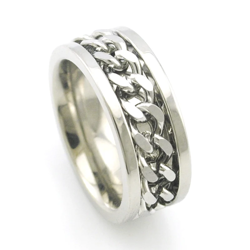 Мужские кольца из нержавеющей стали в стиле панк-рок | Украшения и аксессуары