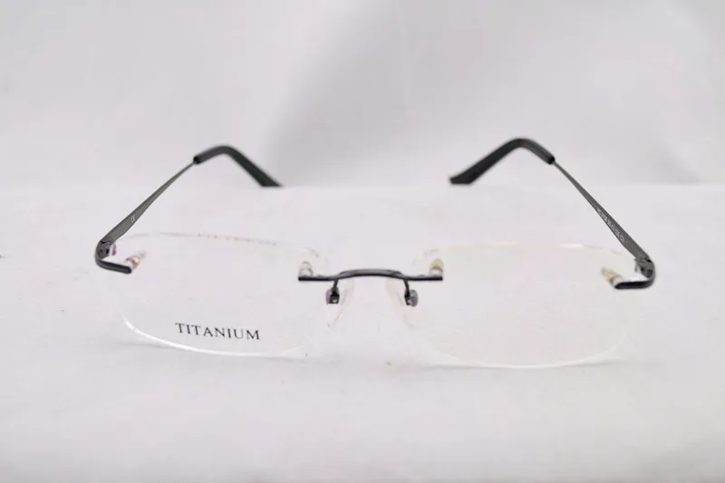 Оправа для очков титановая без оправы специальные безободковые по рецепту |