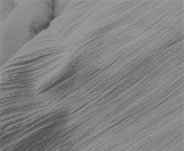 Двойная хлопчатобумажная ткань креп-ткани для рубашек и детской ткани | Дом сад