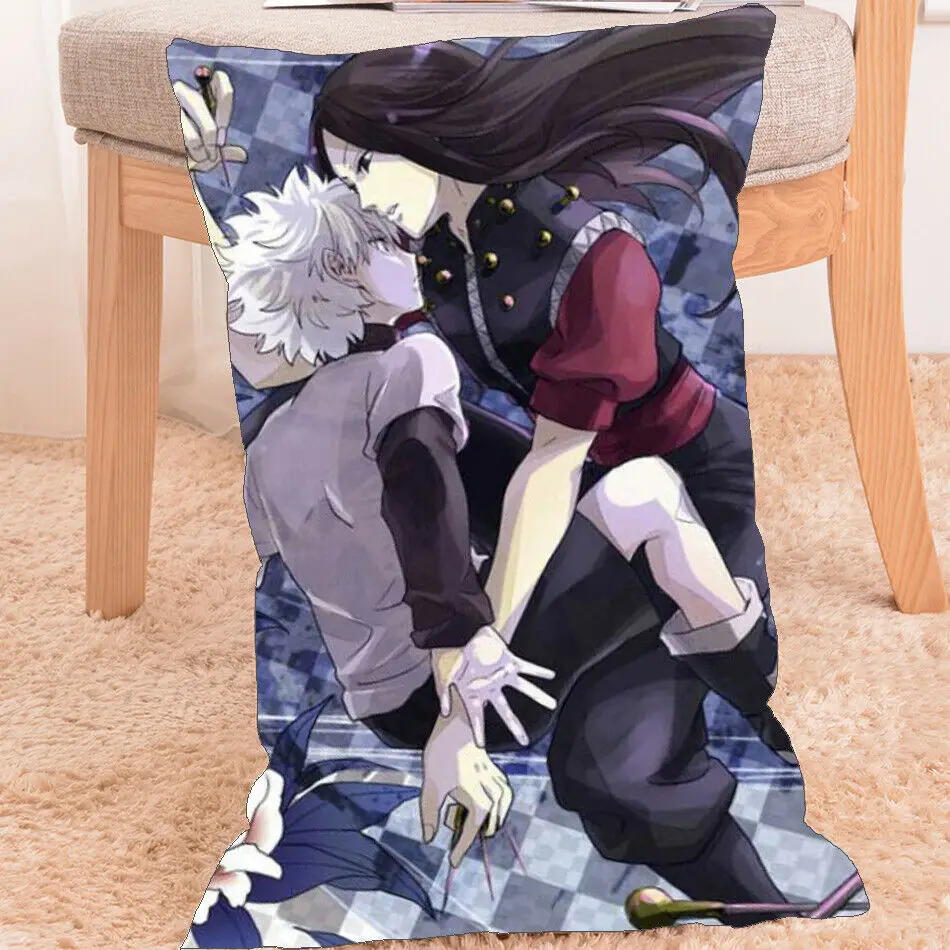 Аниме Охотник X Illumi Zoldyck Killua Подушка Dakimakura чехол 40x60 см|Наволочка| |