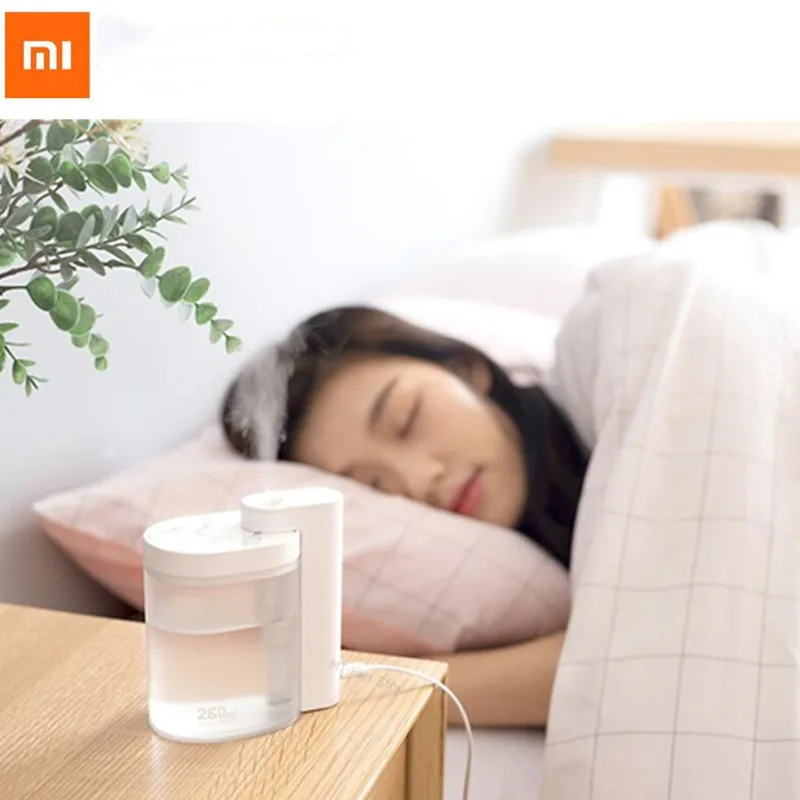 Xiaomi Sothing Настольный увлажнитель ультразвуковой бесшумный USB зарядка 260 мл