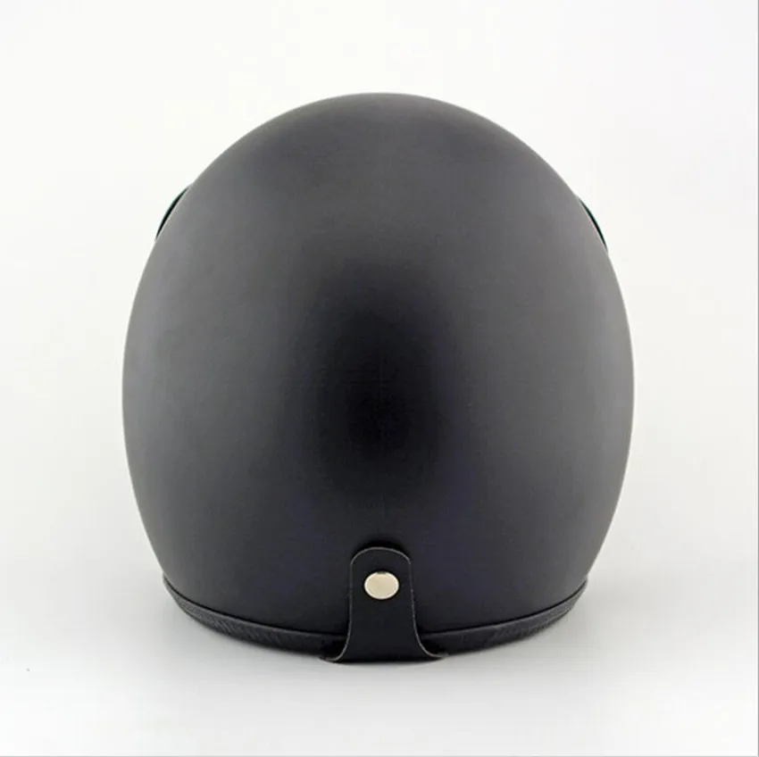 Полушлем пилот в Военном Стиле Ретро для мужчин и женщин кожаный винтажный шлем с