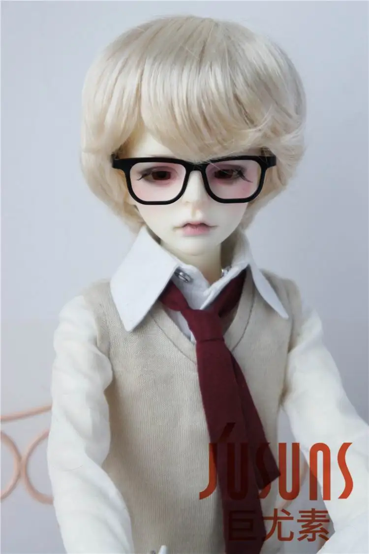 D28053 1/4 MSD BJD парики Enfant мягкий синтетический, мохеровый, для куклы парики 7-8 дюймов кукольные аксессуары