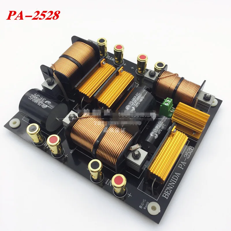 1500W Treble+ Dual Bass Crossover 2200Hz PA2528 Speaker Crossover For 12' 15' 18 inch Professional Stage Speaker 1PC