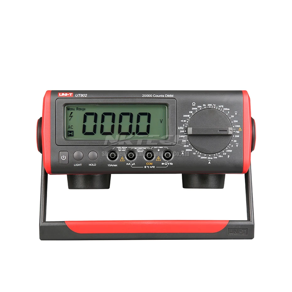 UNI-T UT805A UT804 UT803 UT802 Настольный цифровой мультиметр Высокая точность истинное среднеквадратичное значение жидкокристаллический дисплей 199999 отсчетов