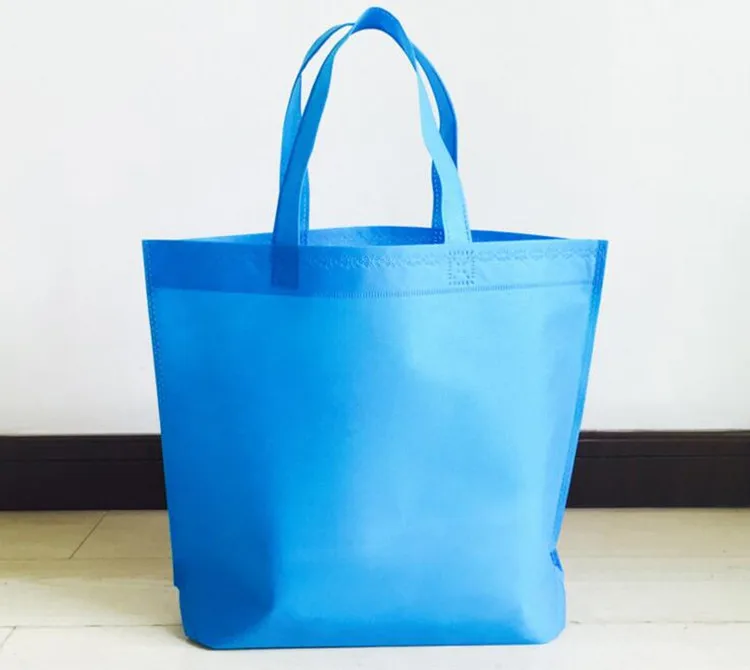 100 шт./лот Бесплатная печать логотипа Нетканая Подарочная сумка упаковка для