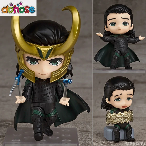 Nendoroid Мстители Бесконечная война Тор Капитан Америка Железный человек Черная пантера чудо женщина Человек-паук фигурка