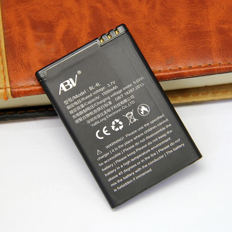 Низкие АБВ BL-4L/BP-4L Батарея для NOKIA E61i E63 E90 E95 E71 6650F N97 N810 E72 Батарея BP4L BL4L 1500 мА/ч, 4L
