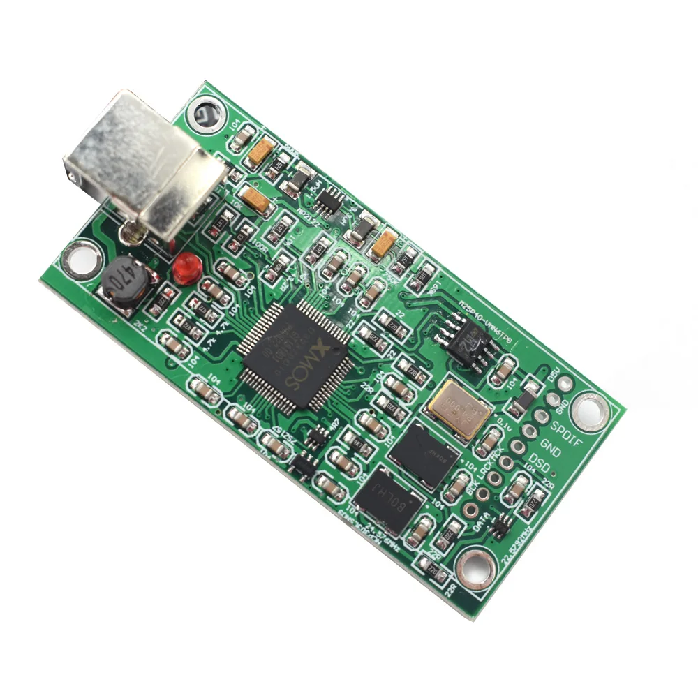 Обновление SITIME Кристалл XMOS XU208 USB 384K 32B модуль ies SPDIF выход поддержка DSD для ES9018 9028 9038PRO ЦАП