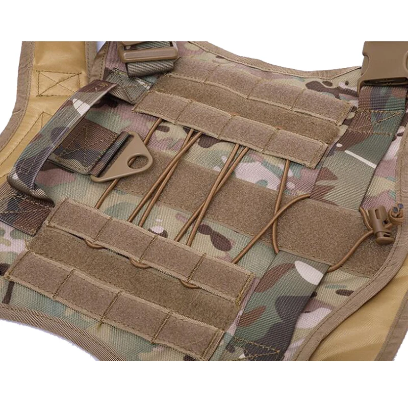 Тактический Жилет Molle для собак, военный тренировочный полицейский собачий жгут, водонепроницаемый уличный охотничий жилет для собак с ручкой