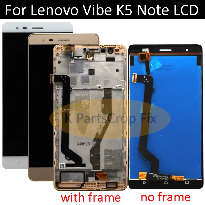 5 &quotLCD для Lenovo Vibe K5 Note дисплей сенсорный экран с рамкой A7020 LCD Замена | Мобильные