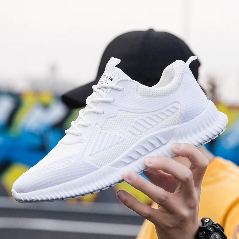 Модные мужские кроссовки дешевые легкие дышащие zapatillas hombre повседневная обувь мужская желтая черная прогулочная обувь