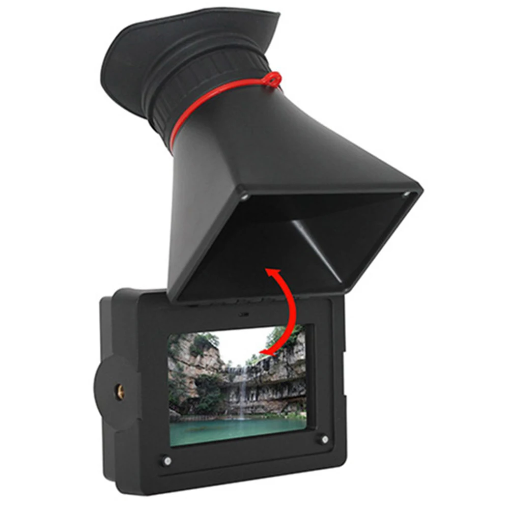 Feelworld E350 HDMI Электронный видоискатель 3 5 ''HD 800x480 ЖК-экран 2X Увеличение EVF поле