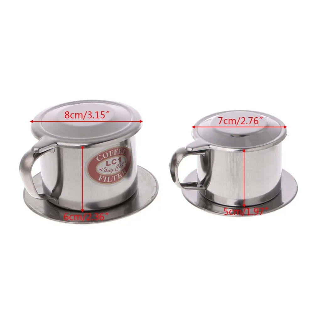 Вьетнамский фильтр для кофе из нержавеющей стали|Фильтры кофе| |
