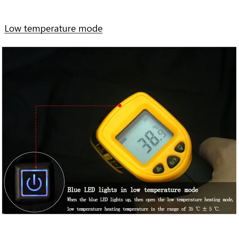 Новые мужские с подогревом жилет Зимний отдых теплый толстый Лыжная Охота usb