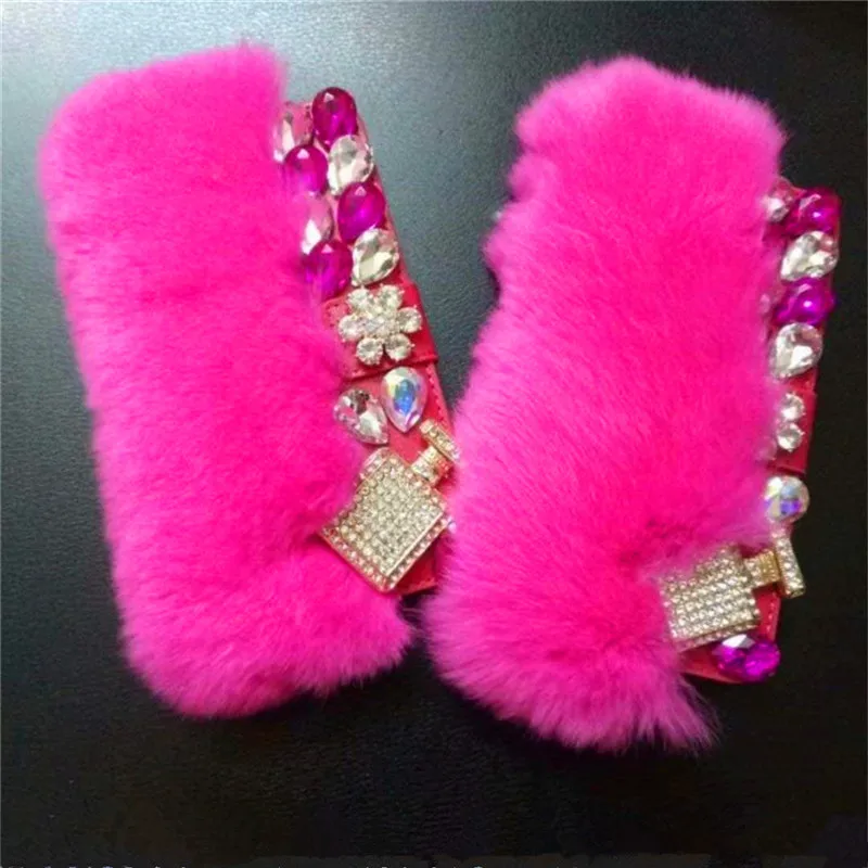 1 шт. роскошный пушистый кожаный чехол кошелек со стразами для телефона UMI UMIDIGI Z2 One