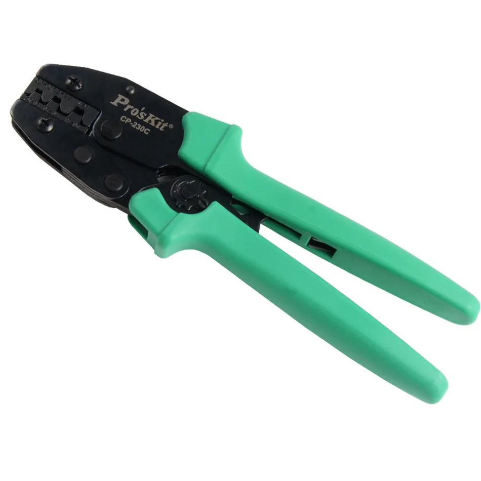 CP-230C Обжимные Щипцы с зажимом инструмент для обжима клемм храповым механизмом