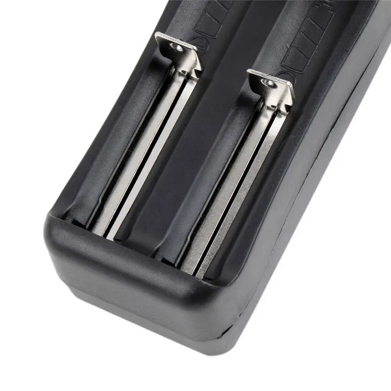 Универсальное зарядное устройство с двумя аккумуляторами для 18650 14500 16340 26650 литий