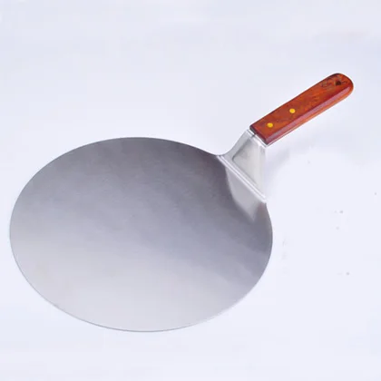 Инструменты для выпечки деревянная ручка лопатка торта из нержавеющей стали