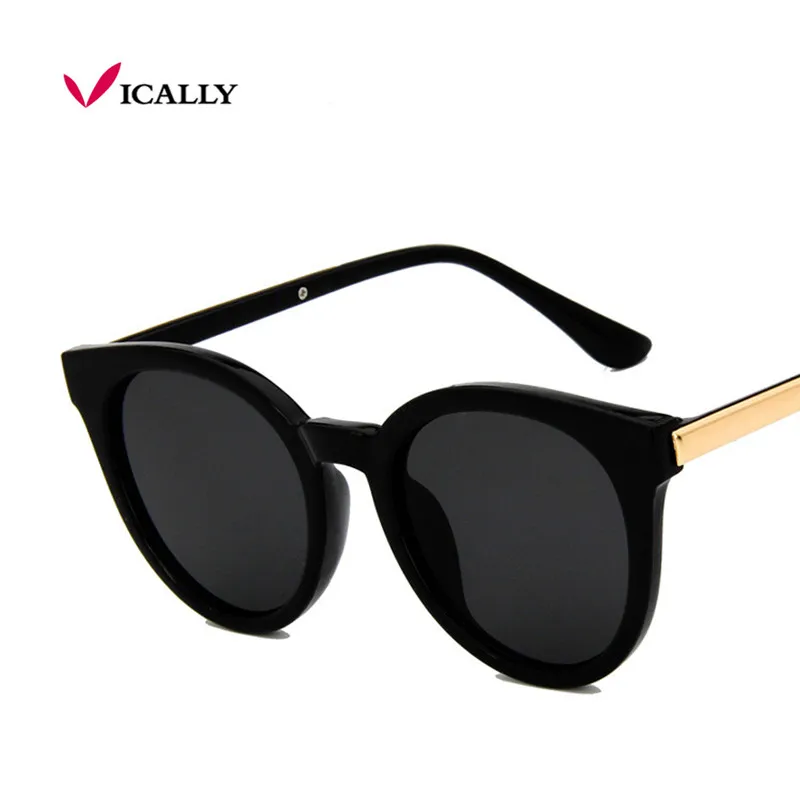 Солнцезащитные очки для женщин с покрытием кошачий глаз розовые женские