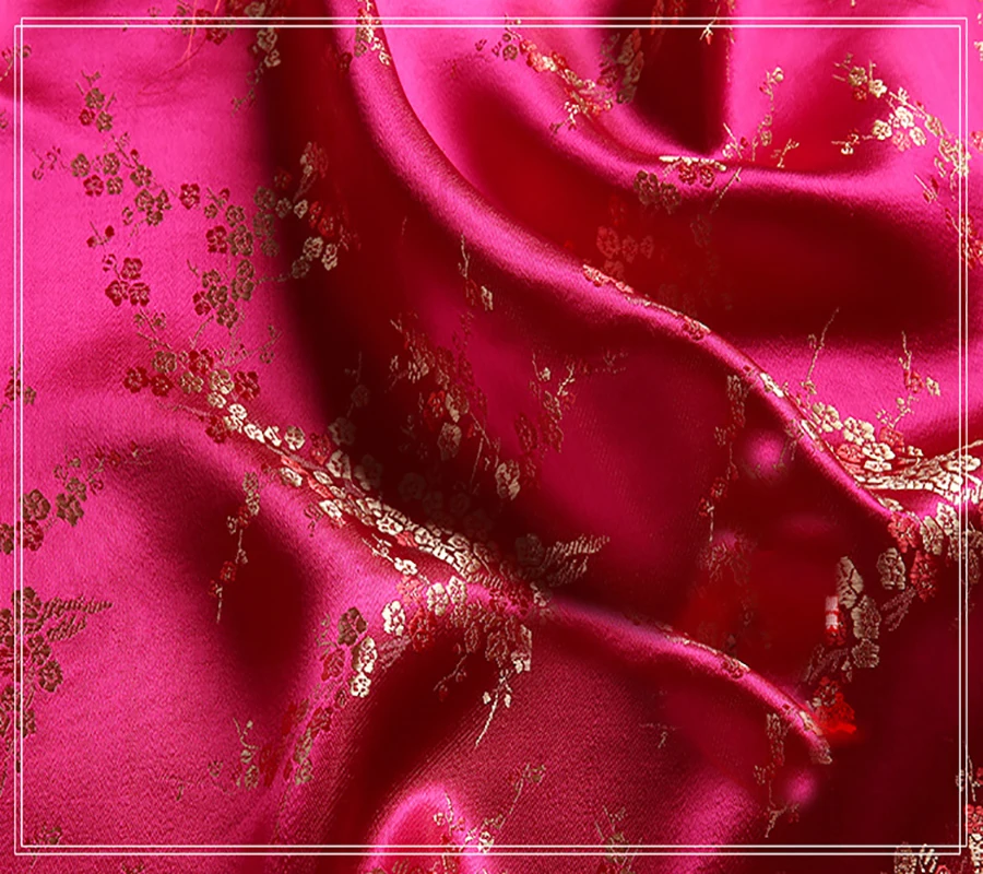 Стиль сливового цветка искусственная одежда костюм обивка мебель занавеска