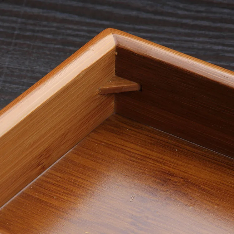 Маленький бамбуковый чайный поднос твердый бамбук чайная доска кунг-фу чайные