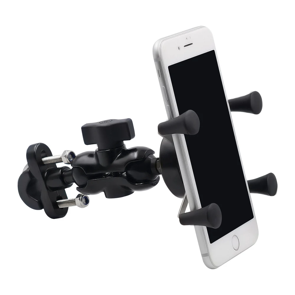 

Portable 360 Degree Rotatable Aluminum Alloy Mobile Phone Holder Bicycle Electric Motorcycle GPS Positioning Mobile Phone Holder