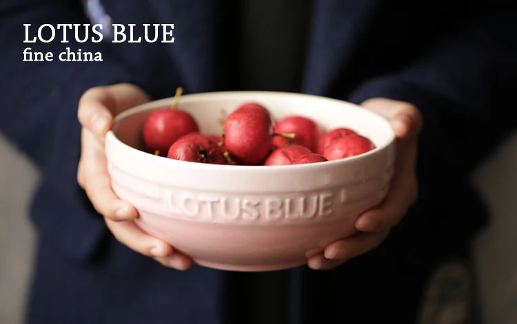 Розовый/синий градиентный цвет пигментированный керамический фарфор высокое