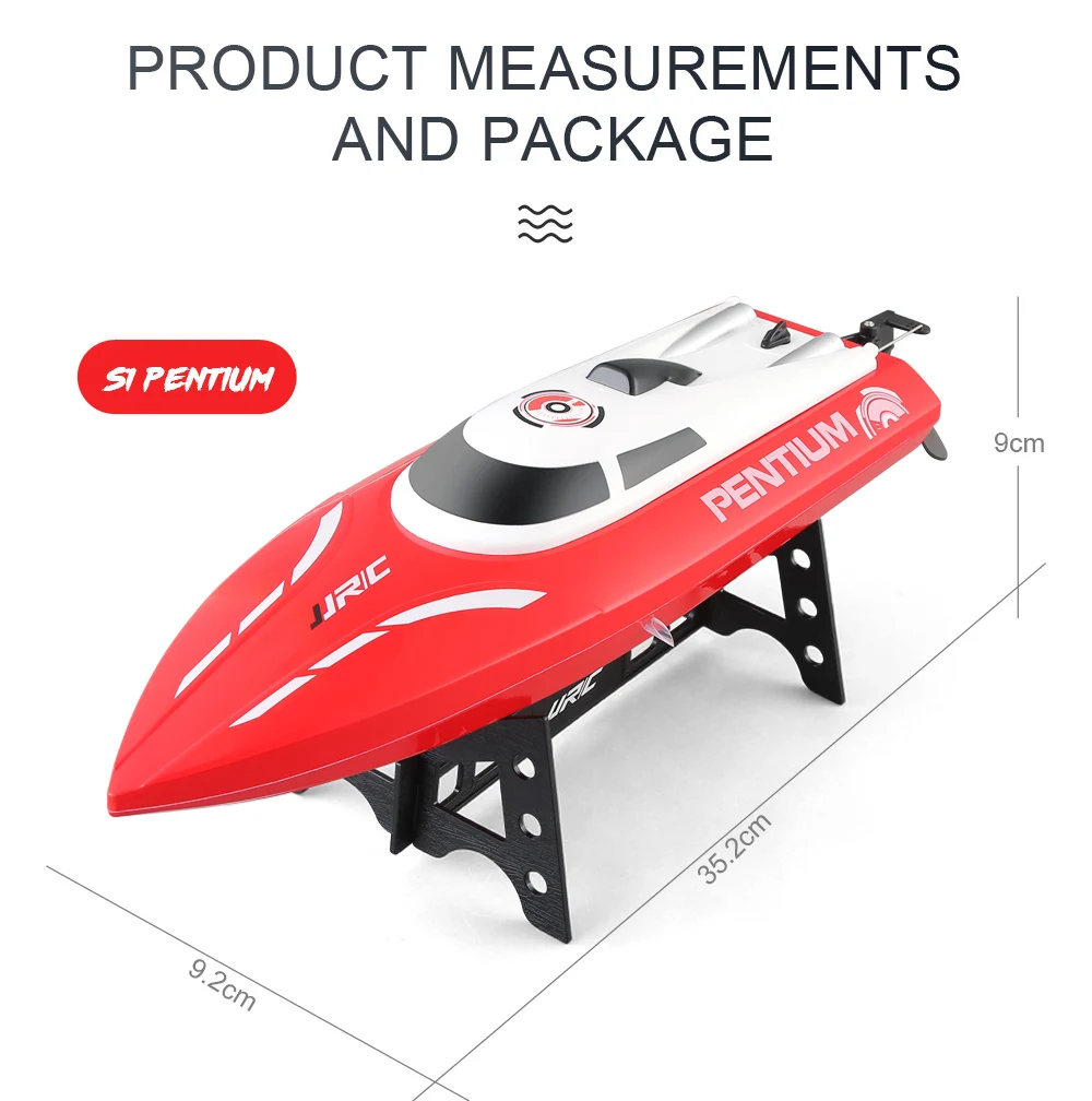 JJRC S1/S2/S3 RC лодка 2,4 ГГц 4CH 25 км/ч высокоскоростная Мини RC гоночная лодка RTR