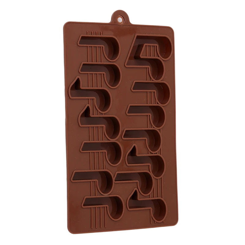 Creative Music Notes Shape Silicone Mold Jelly Chocolate Soap Ice Cube Moulds Cake Decorating DIY Kitchen Baking Tools 893372 | Дом и сад