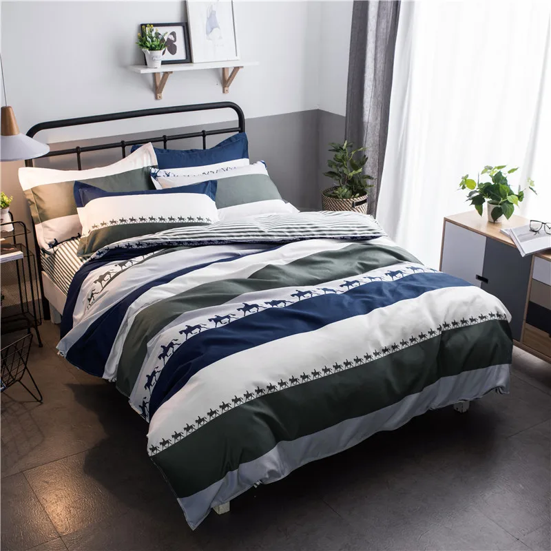 Комплект постельного белья из мягкого хлопка для детей 3 шт./4 шт. постельное белье