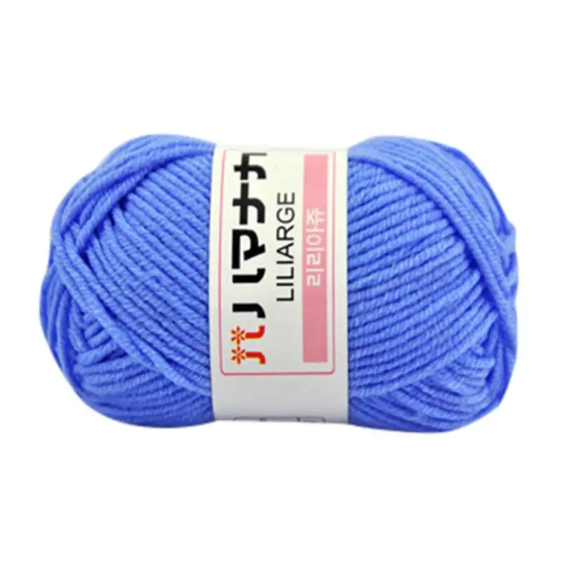 U ISHOWTIENDA 1 шт. 25 г ткацкий станок зимний DIY пряжа массивная красочная ручная вязка молоко хлопок вязание крючком трикотаж шерсть - Цвет: U