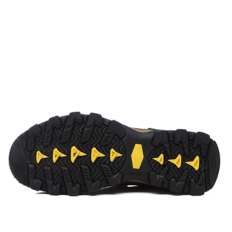 2017 мужские уличные треккинговые ботинки сезон весна осень кожаные кроссовки для