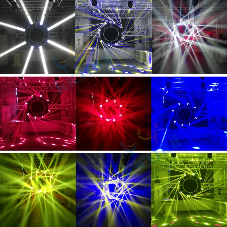 

New Led Moving Head 6*25W Super Beam Moving Head Light Individual Led Control For Stage TV Event