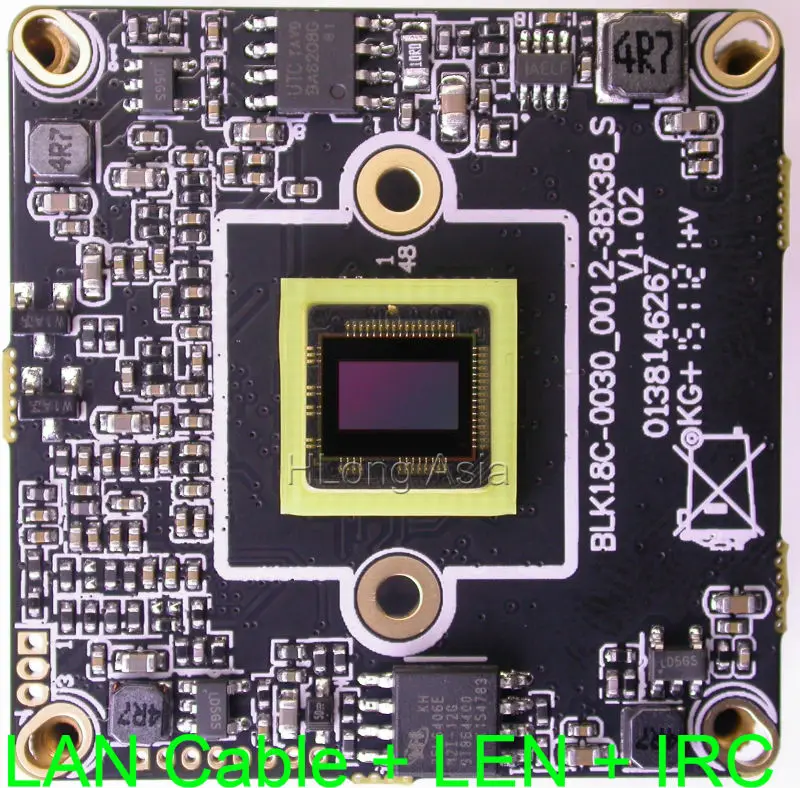 IPC (1080 P) 1/2. 7 &quotSmartSense CMOS CS2035 Датчик изображения + Hi3516C CCTV IP камера Модуль платы блока