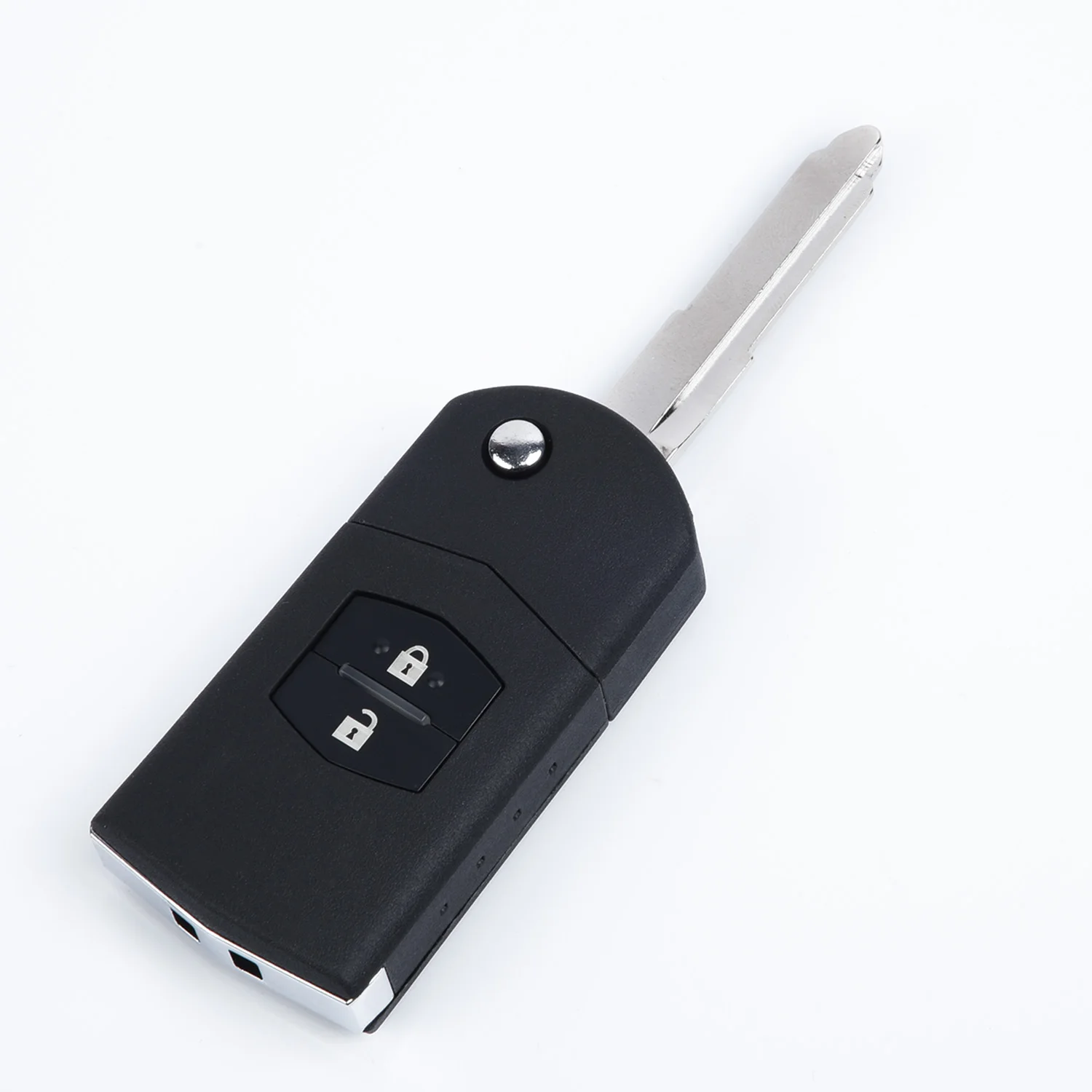 Складной 2 кнопки дистанционного автомобиля брелок оболочки крышка для Mazda