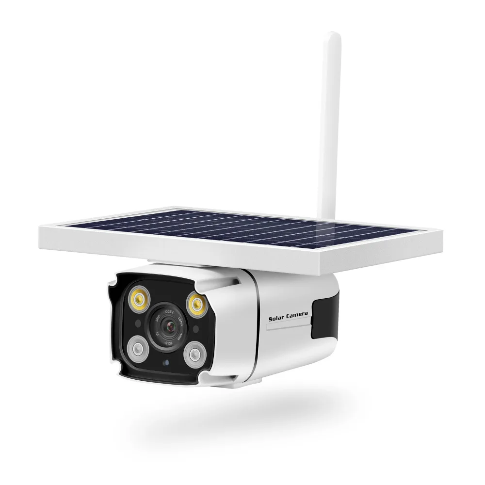 Солнечная IP 4G Wi Fi камера 1080P HD WIFI беспроводная для домашней безопасности