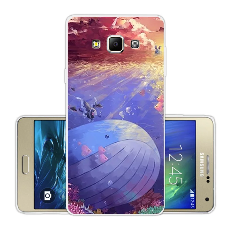 Для Samsung Galaxy A7 2015 чехлы для телефонов силиконовый чехол с мультяшным рисунком 5