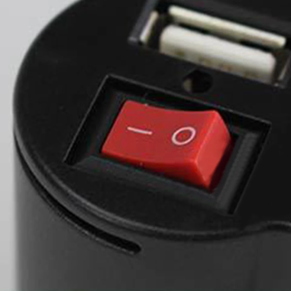 Новый авто мотоцикл USB адаптер зарядное устройство 12/24 в прикуриватель для