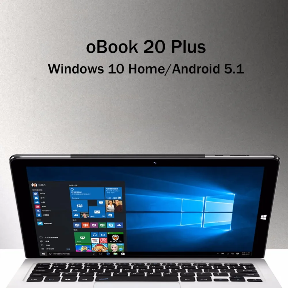 Оригинальный планшеты ONDA obook 20 плюс планшет 10.1 дюймов Windows 10 Home Remix OS 2.0 (или Android 5.1)