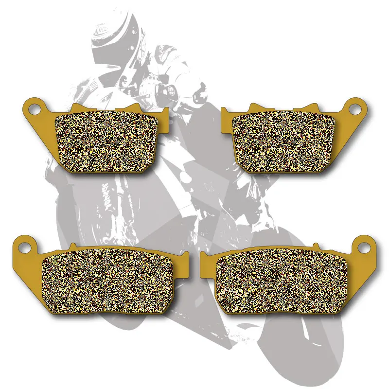 Мотоцикл диск полуметаллических тормозные колодки спереди + сзади для Harley XL 1200 x